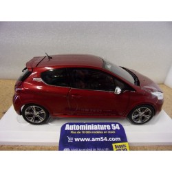 Peugeot 208 GTI Rubis red 2013 184700 Norev