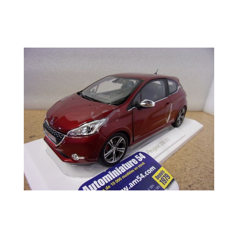 Peugeot 208 GTI Rubis red 2013 184700 Norev