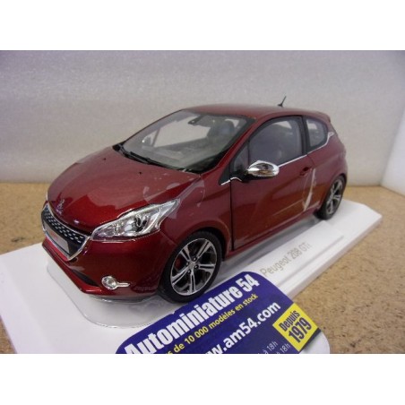 Peugeot 208 GTI Rubis red 2013 184700 Norev
