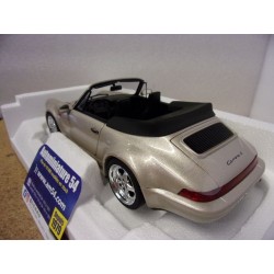 Porsche 911 - 964 Turbo Look Cabrio Zermattsilver 1992 187140 Norev