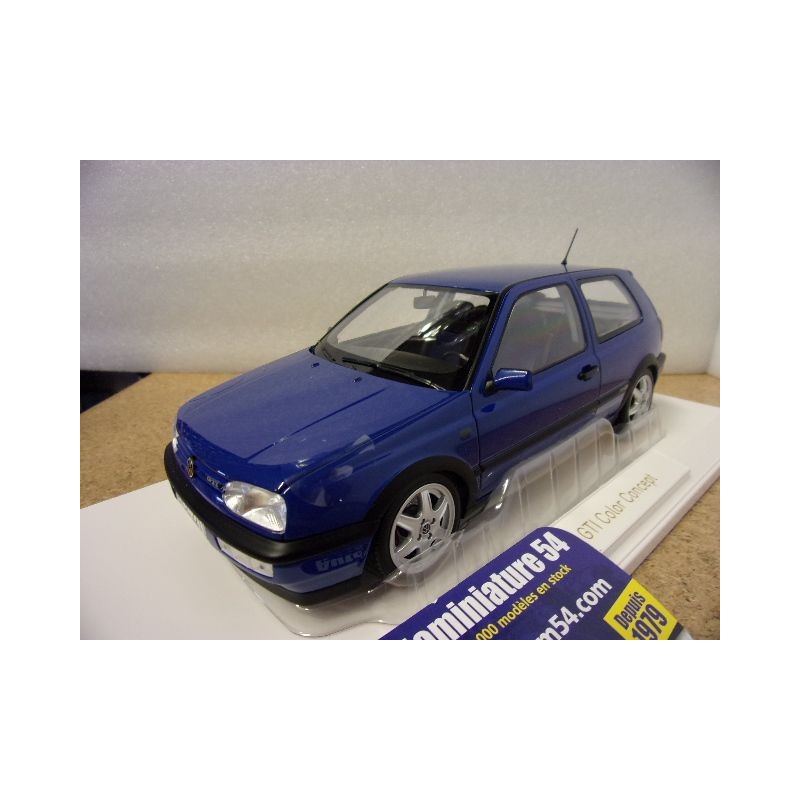 Volkswagen Golf 3 GTI Color Concept jazz blue 1994 188508 Norev