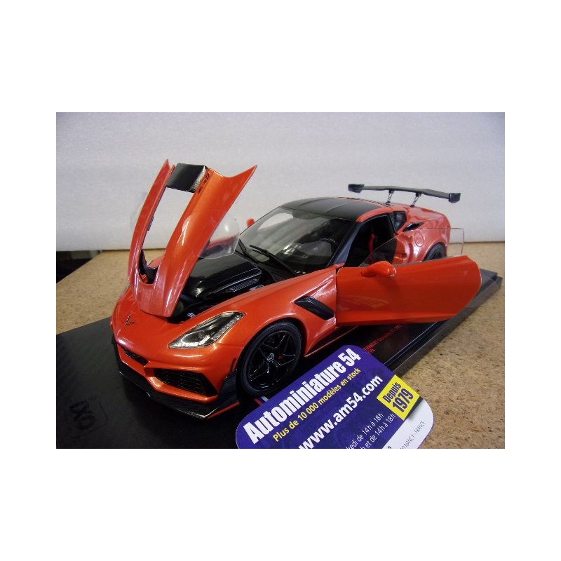 Chevrolet Corvette C7 ZR1 Orange 2019 Full Open U18RDC001-FO Ixo Models