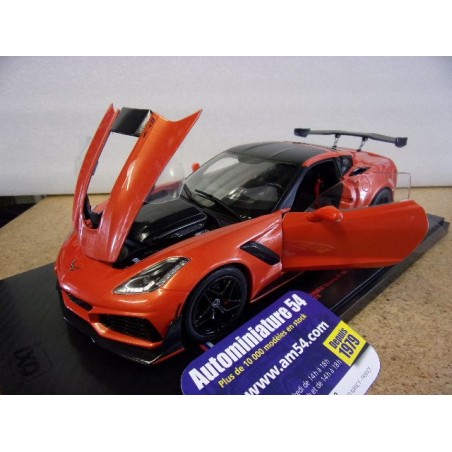 Chevrolet Corvette C7 ZR1 Orange 2019 Full Open U18RDC001-FO Ixo Models