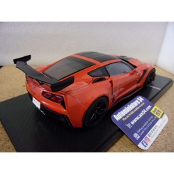 Chevrolet Corvette C7 ZR1 Orange 2019 Full Open U18RDC001-FO Ixo Models