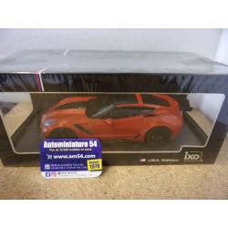 Chevrolet Corvette C7 ZR1 Orange 2019 Full Open U18RDC001-FO Ixo Models