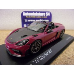 Porsche 718 Spyder RS type 982 Rubystar 2023 410063132 Minichamps
