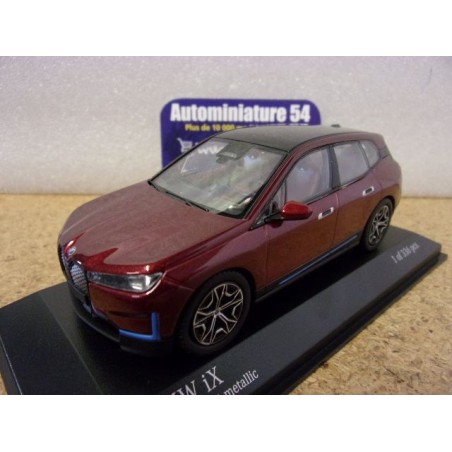 BMW iX Storm Red Met. 2022 410024302 Minichamps