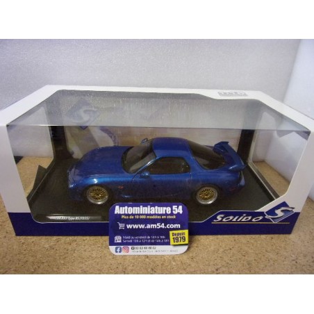 Mazda RX7 Type RS FD3S Blue Mica 1999 S1810611 Solido