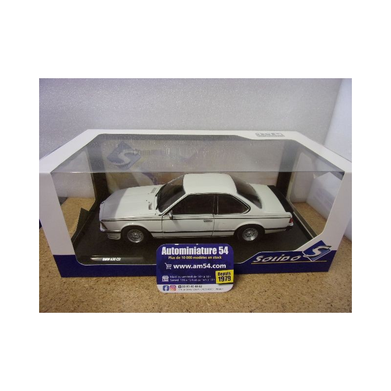 BMW 635 CSI ( E24) White 1984 S1810304 Solido