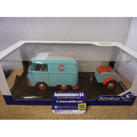 Volkswagen Kool Combi T1 Gulf Blue 2024 S1810908 Solido