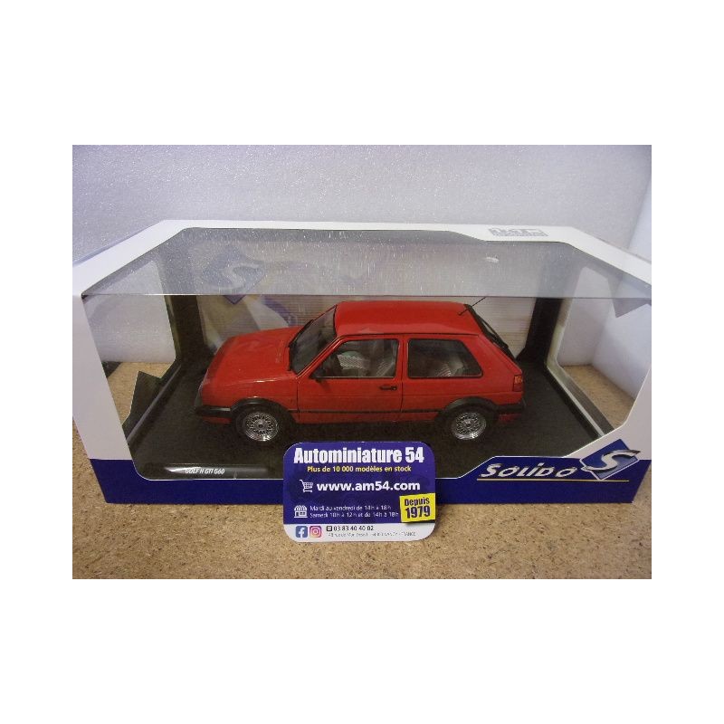 Volkswagen Golf 2 GTi G60 Red S1812701 Solido