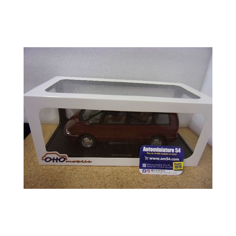 Renault Espace RXE V6 Rouge Malaga 1991 OT1248 OttoMobile