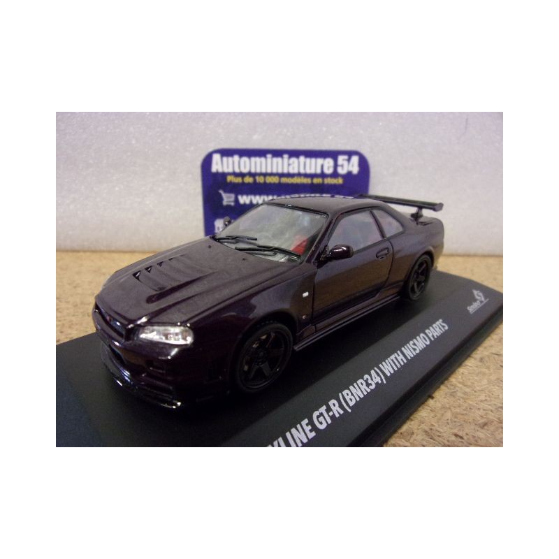 Nissan Skyline GT-R 34 Midnight Purple Parts 2005 S4318201 Solido