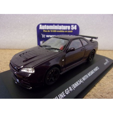 Nissan Skyline GT-R 34 Midnight Purple Parts 2005 S4318201 Solido