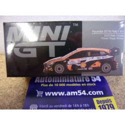 2023 Hyundai i20 Rally1 n°11 Neuville - Wydaegh 1st Power Stage  Winner Croatia MGT00972 True Scale Models Mini GT