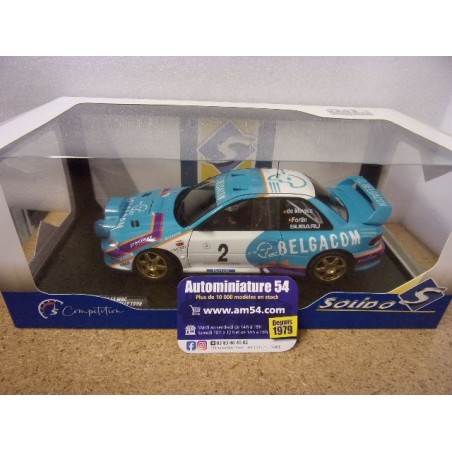1998 Subaru Impreza WRC n°2 De Mevius - Fortin Ypres S1807411 Solido