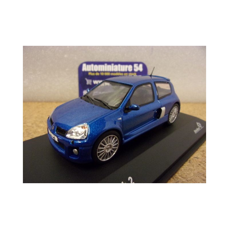Renault Clio V6 Ph2 Blue Iliade 2003 S4318101 Solido