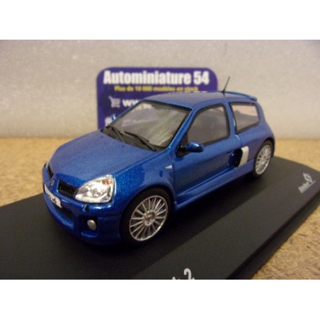 Renault Clio V6 Ph2 Blue Iliade 2003 S4318101 Solido