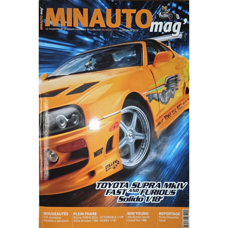 MINAUTOmag Magazine n°111 Juillet - Aout 2026