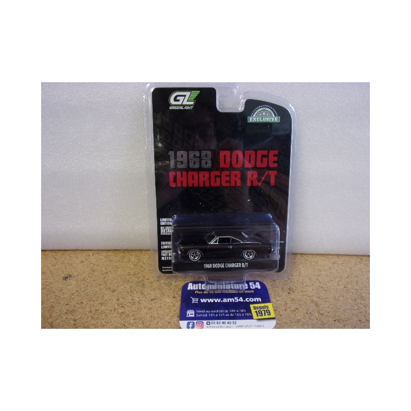 Dodge Charger R/T Black 1970 Black Exclusive Series 44724 Greenlight 1.64ième