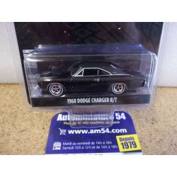 Dodge Charger R/T Black 1970 Black Exclusive Series 44724 Greenlight 1.64ième