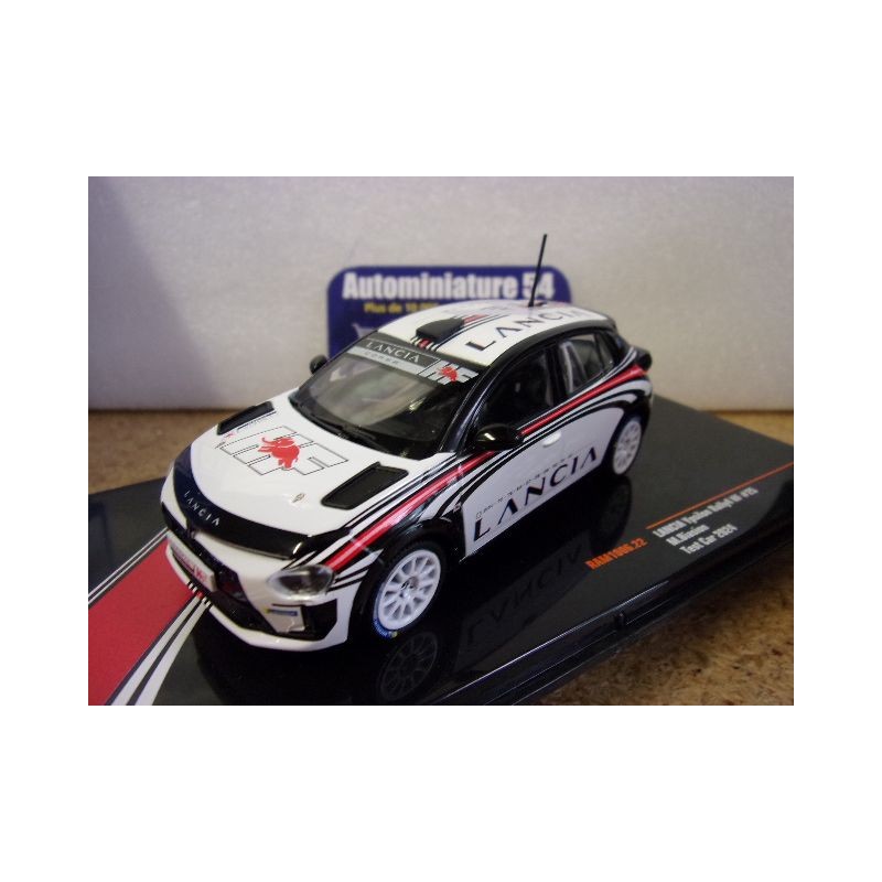 2024 Lancia Ypsilon Rally4 HF n°25 M. Biasion RAM1006 Ixo Models