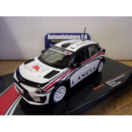 2024 Lancia Ypsilon Rally4 HF n°25 M. Biasion RAM1006 Ixo Models
