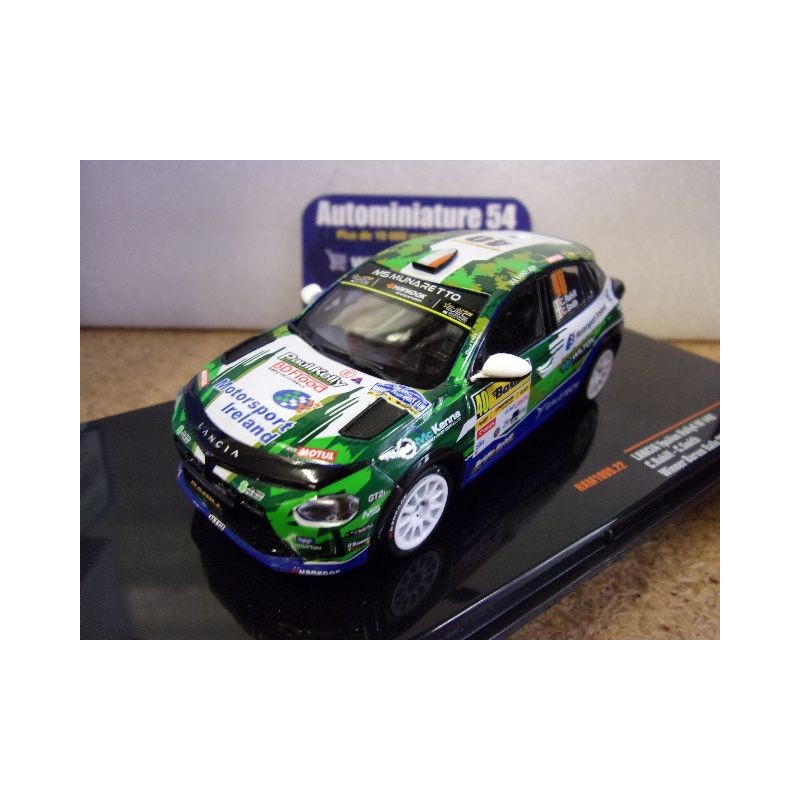 2024 Lancia Ypsilon Rally4 HF n°40 Rahil - Smith 1st Winner Barum Rally RAM1009 Ixo Models