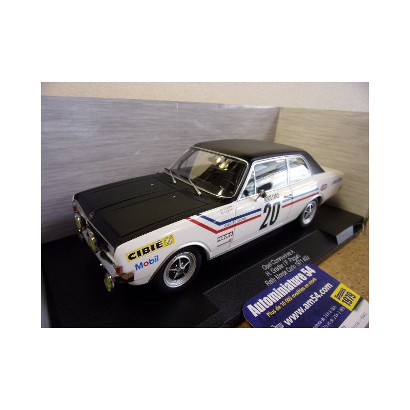 1971 Opel Commodore n°20 Greder - Pagani Monte Carlo MCG18561 ModelCarGroup
