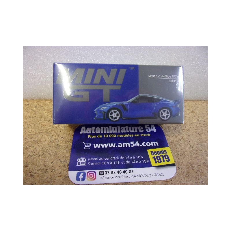 Nissan Fairlady Z VeilSide FFZ400 Seiran Blue MGT01167 Mini GT