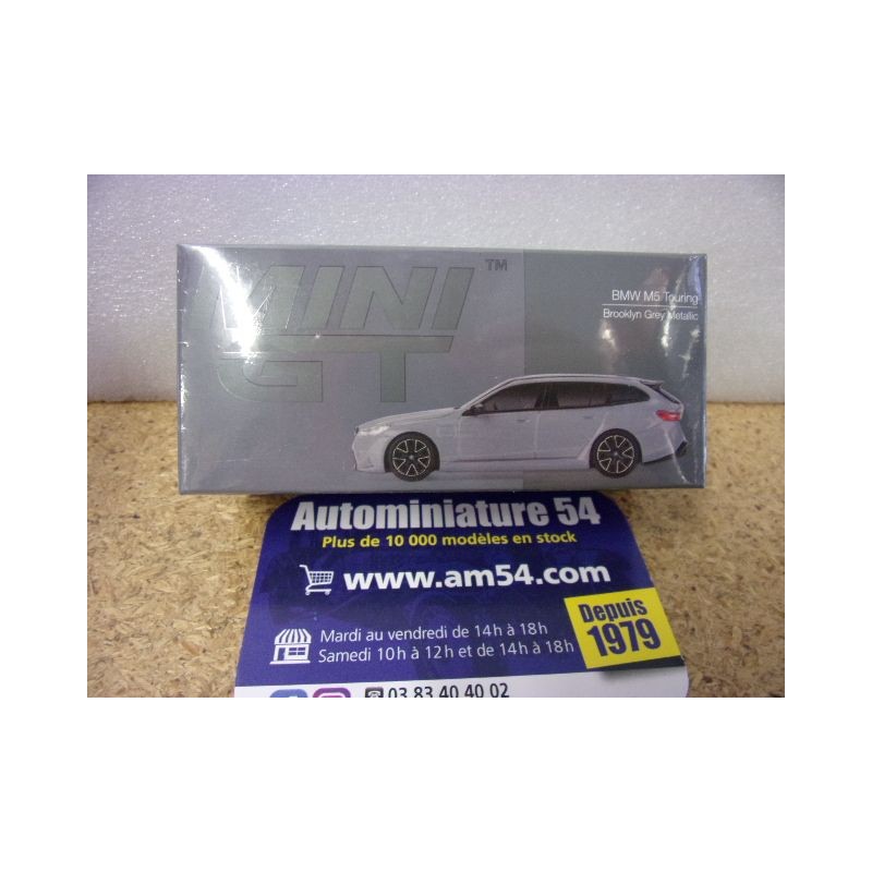 BMW M5 Touring Brooklin Grey MGT01096 True Scale Models Mini GT
