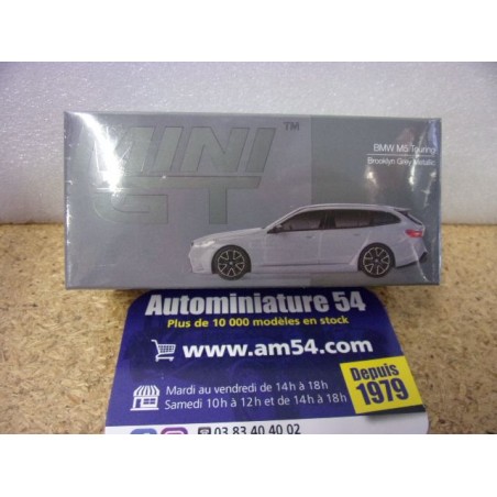 BMW M5 Touring Brooklin Grey MGT01096 True Scale Models Mini GT