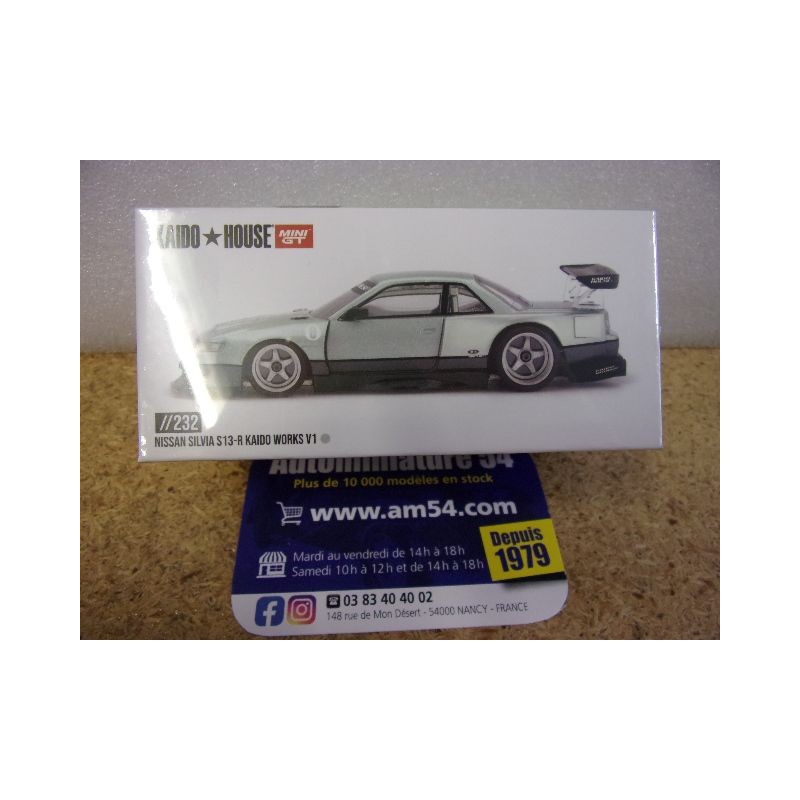 Nissan Silvia S13 R Kaido R Works V1 KHMG232 True Scale Miniatures MinGT