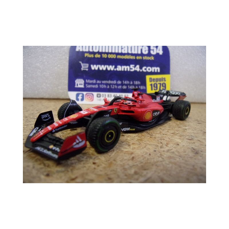 2023 Ferrari SF-23 n°16 Charles Leclerc Monaco GP BBRModels BBRFER64022 MiniGT 1/64