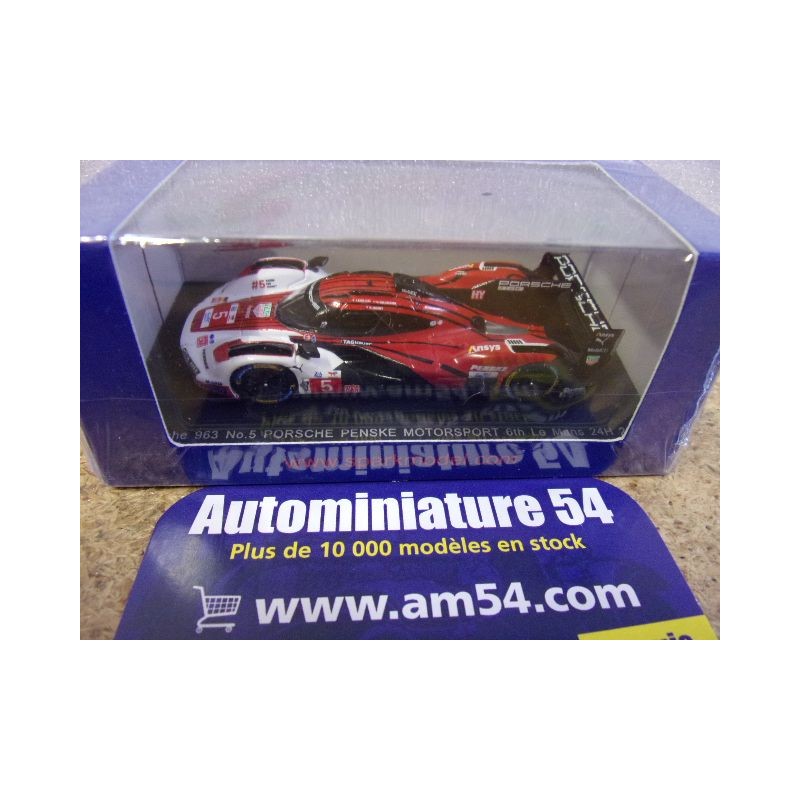 2025 Porsche Penske 963 n°5 Andlauer - Christensen - Jaminet Le Mans 64S063 Spark Model Sparky