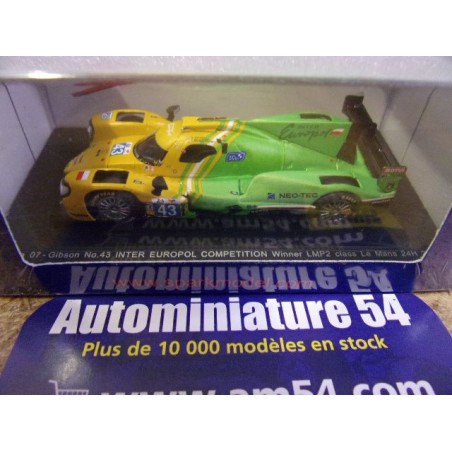 2025 Oreca 07 n°43 Inter Europol 1st Winner LMP2 Le Mans 64S068 Spark Model Sparky