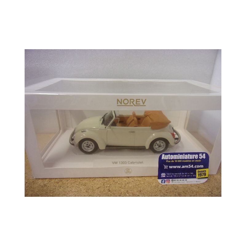 Volkswagen 1303 Cabriolet Cream 1973 Cox coccinelle 188535 Norev