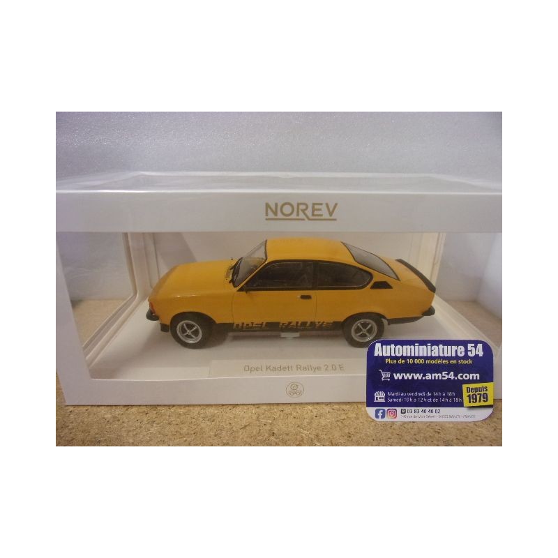 Opel Kadett Rally 2.0 E 1977 Brilliant Ochre 183659 Norev