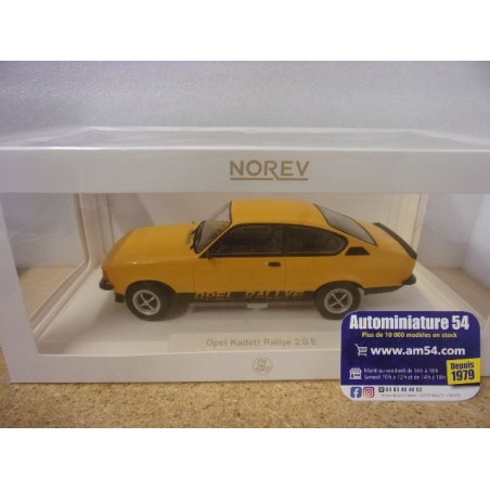 Opel Kadett Rally 2.0 E 1977 Brilliant Ochre 183659 Norev