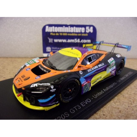 2025 McLaren 720S GT3 Evo United n°59 Cottingham - Saucy - Baud Le Mans S9295 Spark Model