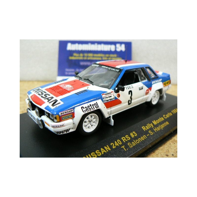 DATSUN 240Z 9° RALLYE MONTE CARLO 1973 TONY FALL SPARK S6285 AU 1/43