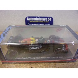 2025 Red Bull Honda RB21 n°1 Max Verstappen 1st winner Abu Dhabi GP S9677 Spark Model