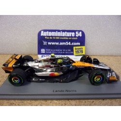 2025 McLaren MCL39 n°4 Lando Norris 1st Winner Bristish GP S9596 Spark Model