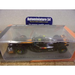 2025 McLaren MCL39 n°4 Lando Norris 1st Winner Bristish GP S9596 Spark Model