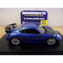 Porsche Cayman GT4 RS Cobalt Weissach Package 2023 S8781 Spark Model