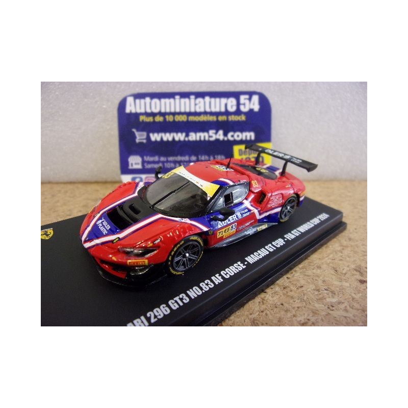 2024 Ferrari 296 GT3 n°83 A Fuoco Macau GT Cup LS64014 Look Smart 1/64