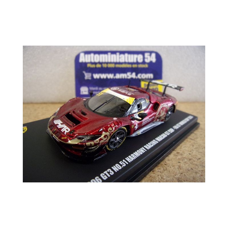 2024 Ferrari 296 GT3 n°51 D Serra Macau GT Cup LS64013 Look Smart 1/64