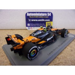 2025 McLaren MCL39 n°4 Lando Norris 1st Winner Hungarian GP S9640 Spark Model