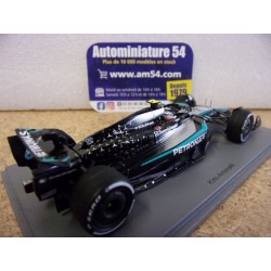 2025 Mercedes AMG Petronas F1 W16 n°12 Kimi Antonelli 4th Azerbaijan GP S9632 Spark Model