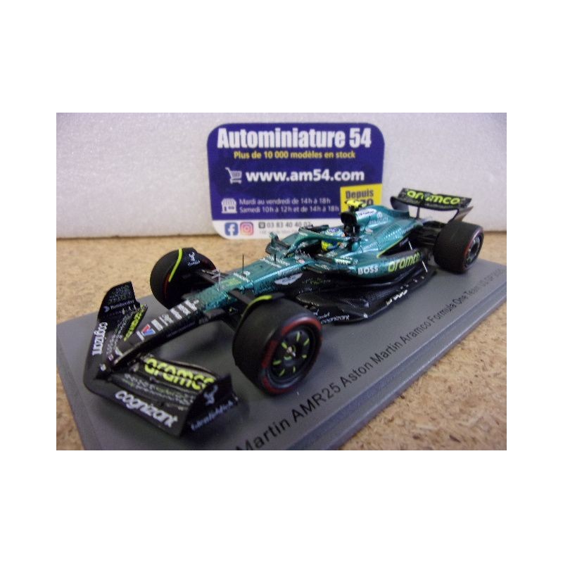 2025 Aston Martin AMR25 n°14 Fernando Alonso US GP S9648 Spark Model